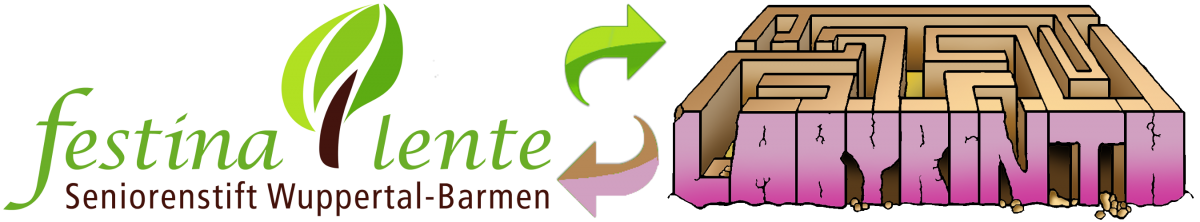 Logo festina lente Labyrinth